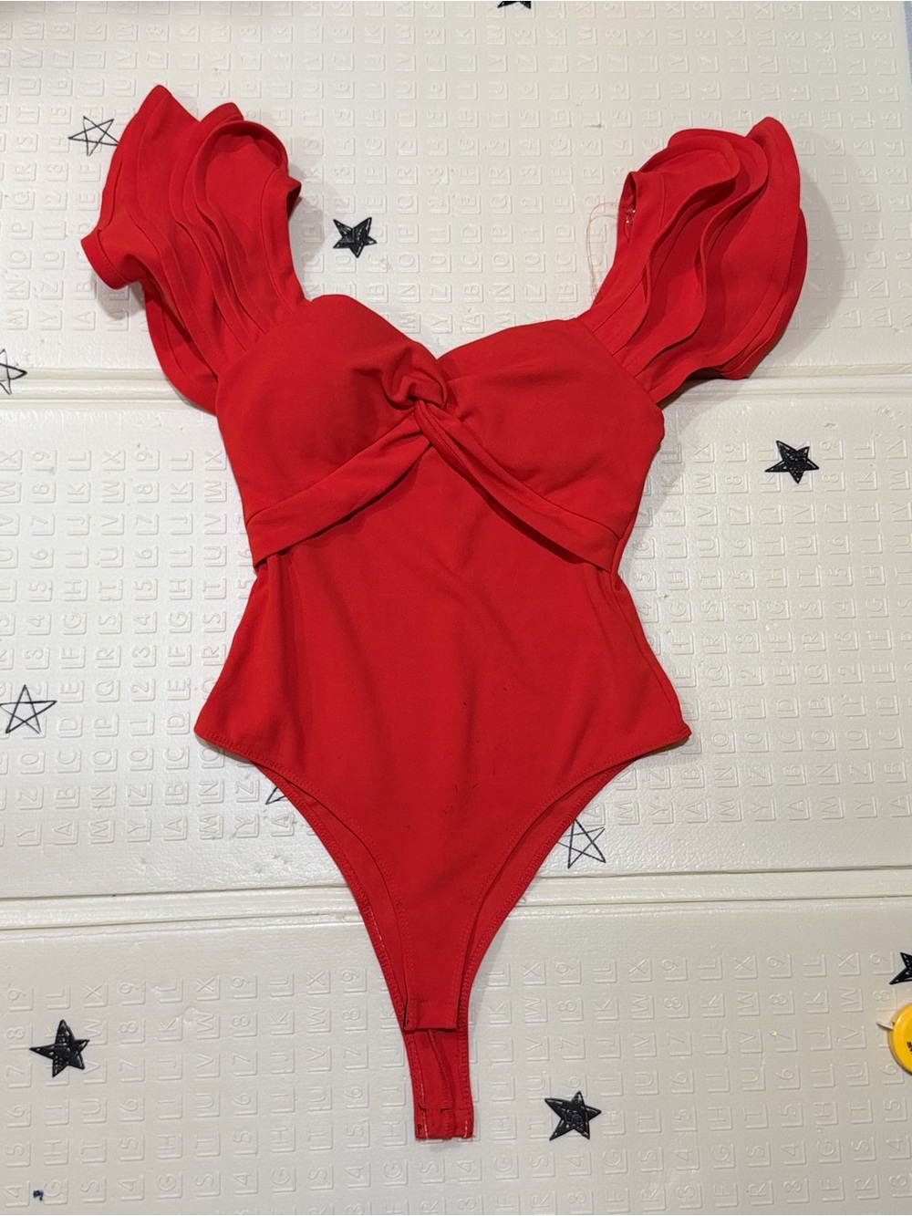 Red Bottoms bodysuit